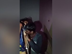 Today Exclusive- Desi Couple Romance And Fucking