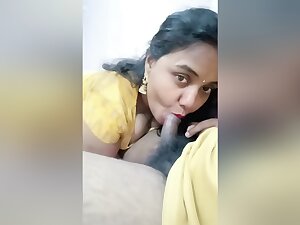 Hot Tamil Wife Kruthika Blowjob Part 3