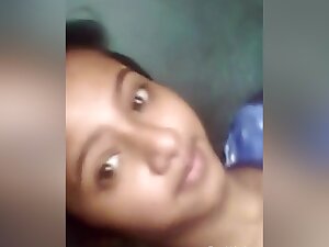 Today Exclusive- Cute Odia Girl Showing Her Boobs And Pussy
