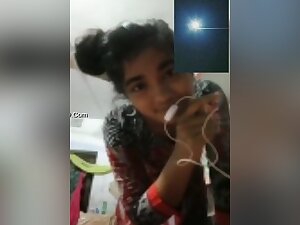 Cute Desi Village Girl Showing Her Boobs On Video Call