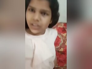 Today Exclusive- Cute Desi Girl Hard Fucked By Lover