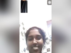 Today Exclusive- Lankan Wife Showing Her Boobs And Pussy On Video Call