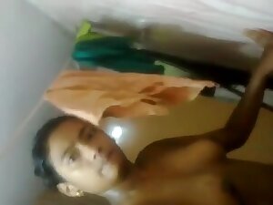 Bathroom Nude Selfie Of Desi Girl