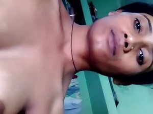 Fully Nude Indian Selfie Video