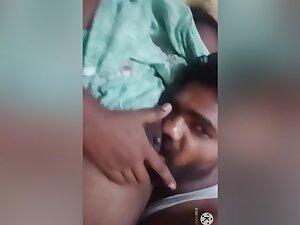 Tamil Wife Boobs Sucking By Hubby