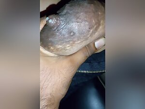 Tamil Step-mom Gets Her Milky Breast Slapped