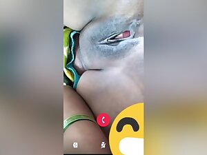 Today Exclusive-telugu Bhabhi Showing Her Boobs And Pussy On Video Call
