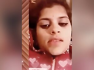 Today Exclusive- Desi Girl Showing Her Boobs On Video Call Part 2