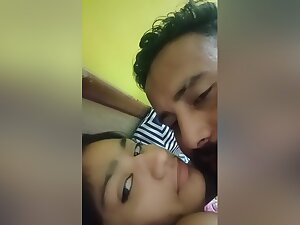 Today Exclusive- Lover Enjoying In Hotel