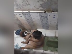 Mature Aunty Bathing Capture By Hidden Cam