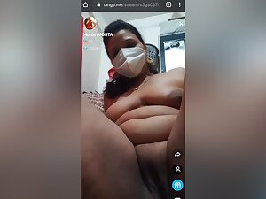 Hottie Ankita Shows Boobs And Fingering On Tango Show