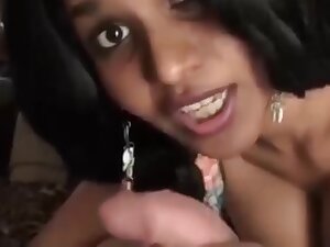 Busty Desi Indian Girl Sex Milf Sucks Cock