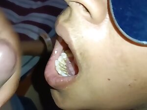 Indian Whife Blowjob And Cumshot