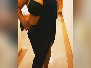 Huge Boobs In Indian Chubby Girlfriend Walks In Slow Motion Sensual Showing Her Huge Cleavage