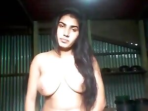 Big Boobed Bangladeshi Girl Stripping And Fingering
