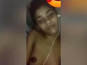 Cute Desi Girl Showing Her Boobs