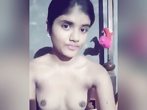 Cute Desi Girl Shows Her Boobs