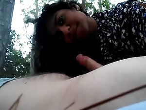 Indian Girl Mathumitha Fucking Her White Boyfriend Outdoor