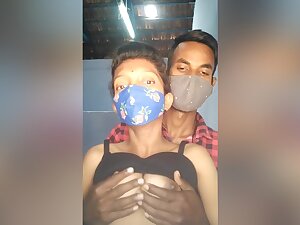 Bhabhi Boobs Pressing By Hubby