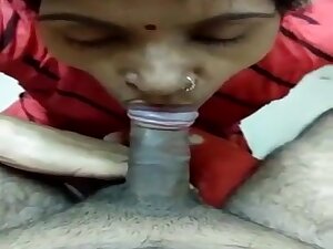 Desi Bhabhi Blowjob Me
