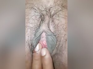 Today Exclusive-punjabi Wife Pussy Record By Hubby