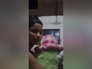 Desi Shy Girl Shows Her Boobs On Vc Part 1