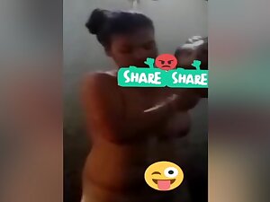 Desi Girl Bathing