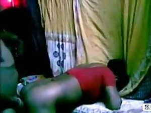 Village married Bhabi fuck in red saree