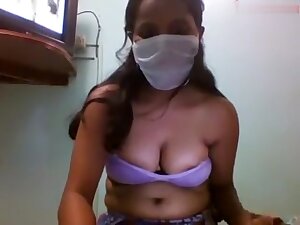 Masked Indian Bhabhi Cam Show