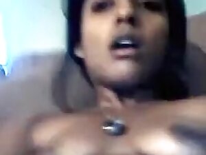 Mumbai angel Meenakshiâ€™s moist bawdy cleft on web camera