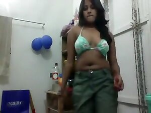 Dark Skin Indian Babe MMS