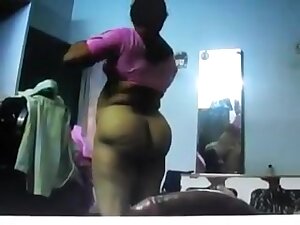 Indian Aunty Removing Her Saree