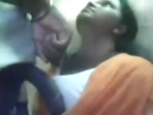 Indian gal performing oral sex on her Partner
