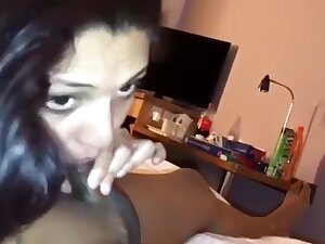 Married Indian Wife Blowjob