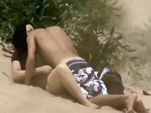 Paki Couple At Beach Fucking