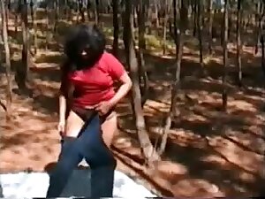 Fuck 'em in jungle