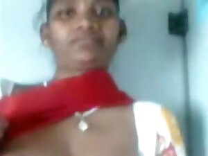 Indian Villager Shows her body