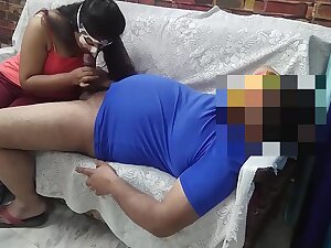 Indian Desi Bhabhi Gets Fucked & Creampied In Balcony By Devar