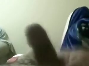 My wife giving me a handjob