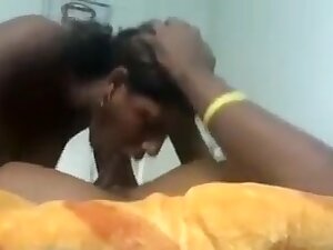 Dark Skin Young Girl Blowjob
