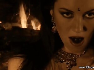 Seducing You With Her Dark Beauty