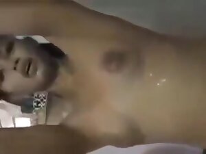 Indian couple having hardcore sex in shower and cum inside creampie