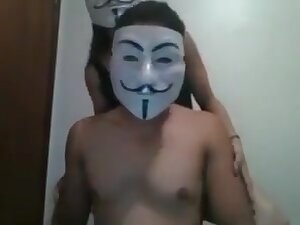 Masked indian couple fucking