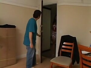 Horny pornstar in incredible big butt, blowjob adult video