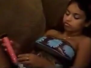 Indian college girl masturbates