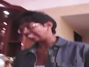 Anal for nerdy Indian amateur in glasses