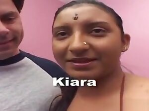 Kiara Is An Indian Slut With Big Natural Tits, Who Shaved...
