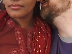 Hot indian milf in a threesome