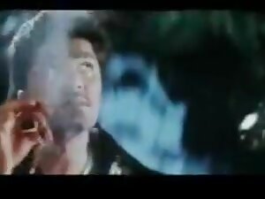 Lip kiss of Indian couples