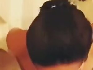 Super Hot Lover Girl bath BJ and Doggy fuk